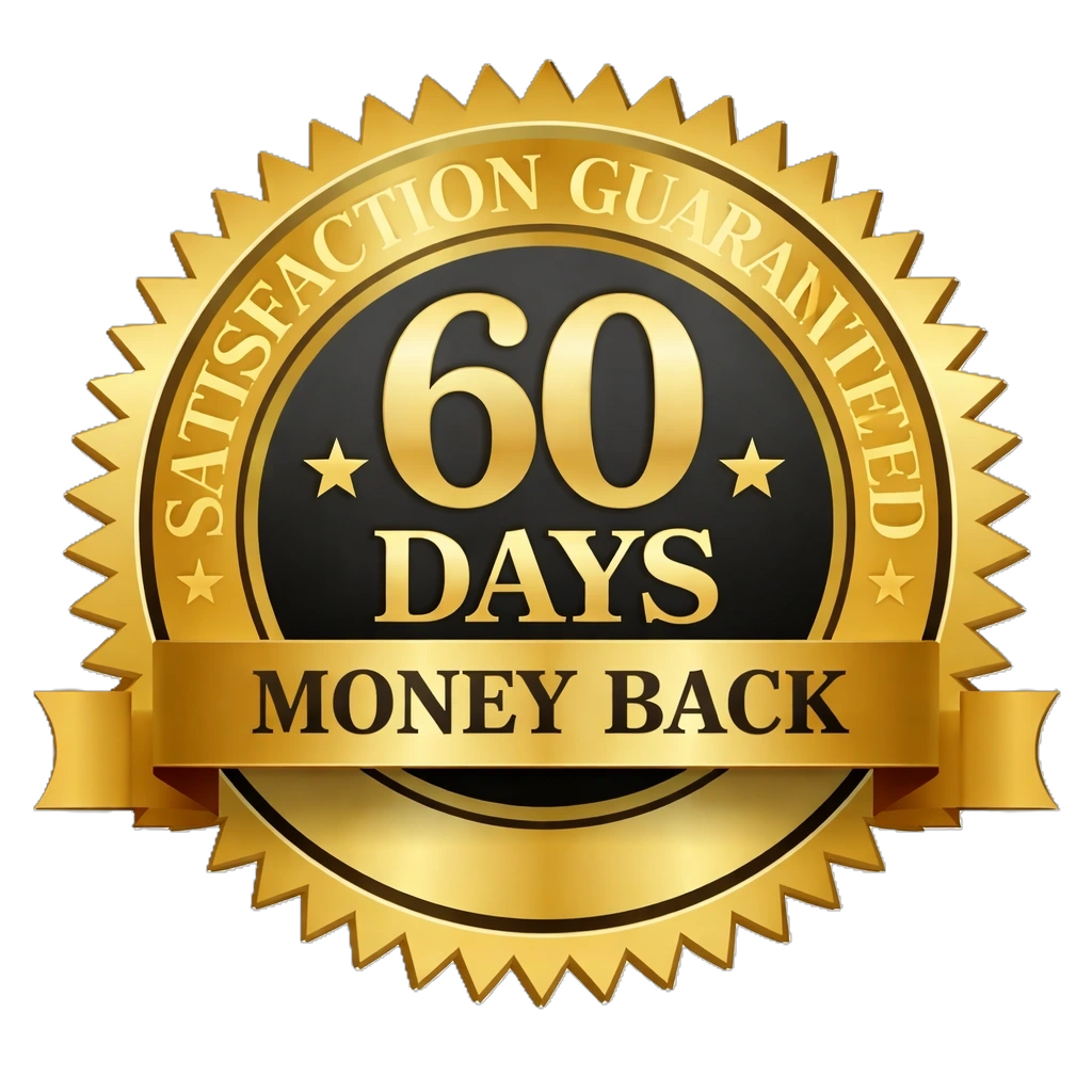 OptiPlax 60 day Money-Back Guarantee